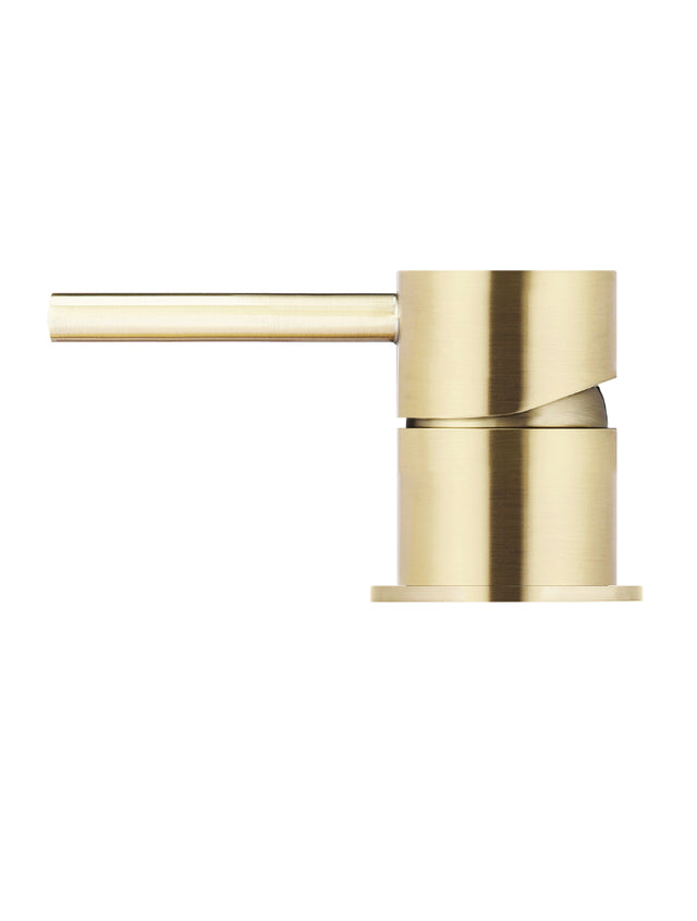 Round Deck Mounted Mixer - PVD Tiger Bronze (SKU: MW12-PVDBB) by Meir