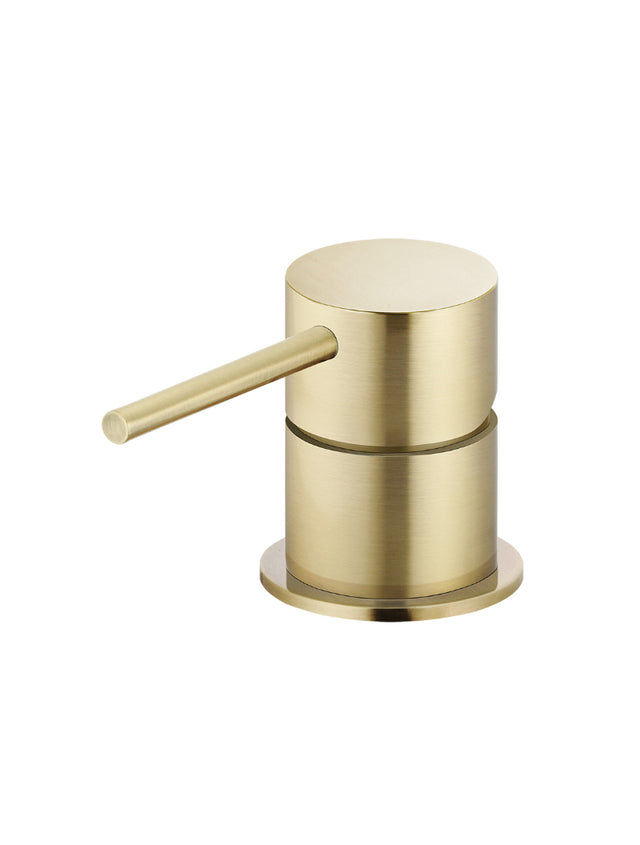 Round Deck Mounted Mixer - PVD Tiger Bronze (SKU: MW12-PVDBB) by Meir