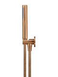 Round Hand Shower on Fixed Bracket - Lustre Bronze - MZ08-R-PVDBZ