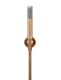 Round Hand Shower on Fixed Bracket - Lustre Bronze - MZ08-R-PVDBZ