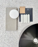 Lavello Round Steel Bathroom Basin 380 x 110 - PVD Shadow - MBRP-380110-PVDGM