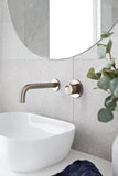 Round Pinless Wall Mixer - Champagne - MW03PN-CH
