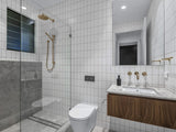 Round Wall Shower Arm 400mm - PVD Tiger Bronze - MA02-400-PVDBB