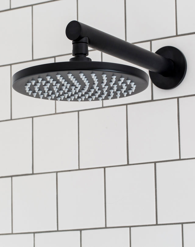 Round Wall Shower Arm 400mm - Default Title (SKU: MA02-400) by Meir