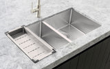 Lavello Kitchen Sink Colander - Brushed Nickel - MCO-01-NK