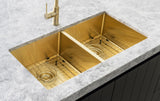 Lavello Protection Grid for MKSP-D1160440D (2pcs) - Brushed Bronze Gold - GRID-06-BB