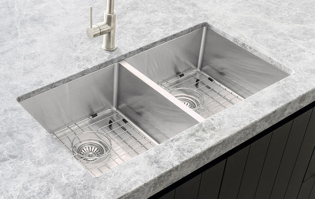 Lavello Protection Grid for MKSP-D1160440D (2pcs) - Polished Chrome (SKU: GRID-06) by Meir