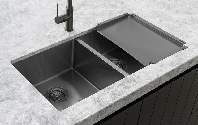 Lavello Dish Draining Tray - Gunmetal Black (SKU: DDT-01-GM) by Meir