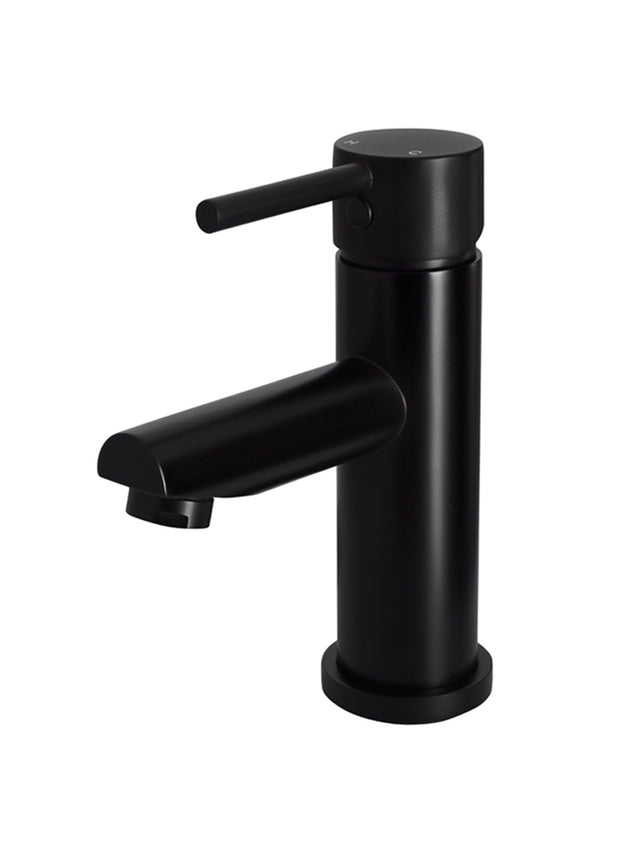 Round Basin Mixer - Matte Black (SKU: MB02) by Meir