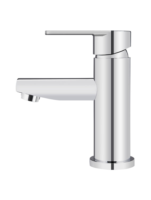 Round Paddle Basin Mixer - Polished Chrome (SKU: MB02PD-C) by Meir