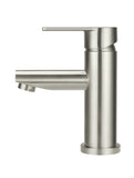Round Paddle Basin Mixer - PVD Brushed Nickel - MB02PD-PVDBN