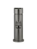 Round Paddle Basin Mixer - Shadow Gunmetal - MB02PD-PVDGM