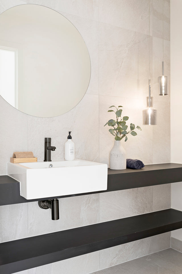 Round Pinless Basin Mixer - Default Title (SKU: MB02PN-PVDGM) by Meir