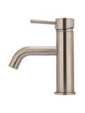 Round Basin Mixer Curved - Champagne - MB03-CH