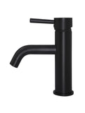 Round Basin Mixer Curved - Matte Black - MB03