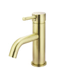 Round Basin Mixer Curved - PVD Tiger Bronze - MB03-PVDBB