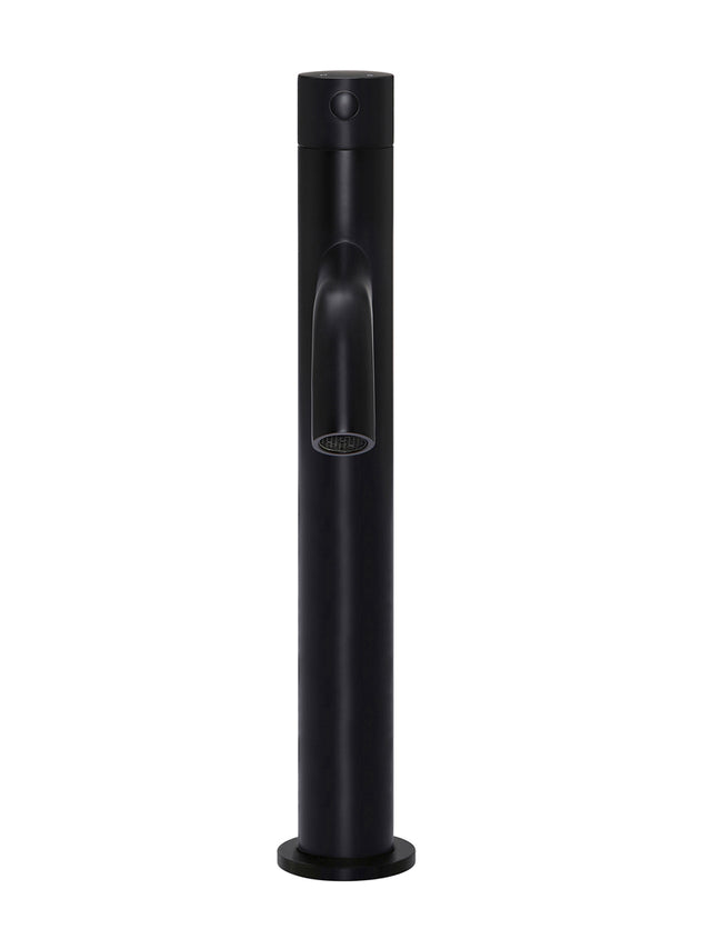 Piccola Tall Basin Mixer Tap with 130mm Spout - Matte Black (SKU: MB03XL.01) by Meir
