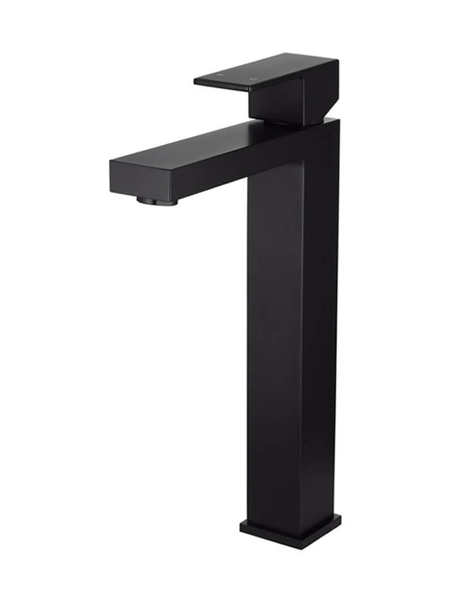 Square Tall Basin Mixer - Matte Black (SKU: MB04) by Meir