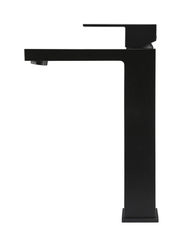 Square Tall Basin Mixer - Matte Black (SKU: MB04) by Meir