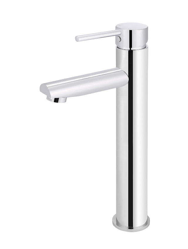 Round Tall Basin Mixer - Polished Chrome (SKU: MB04-R2-C) by Meir