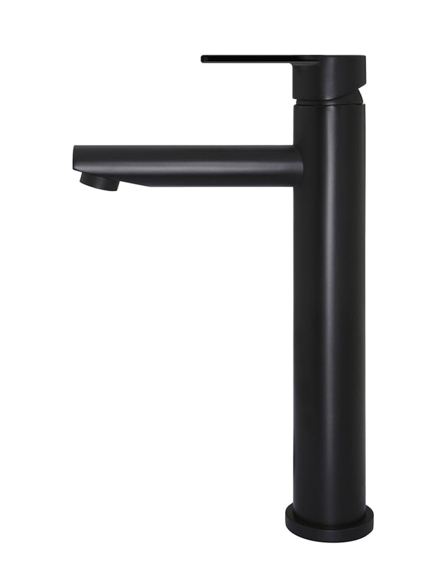 Round Paddle Tall Basin Mixer - Default Title (SKU: MB04PD-R2) by Meir