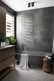 Round Freestanding Bath Spout - Shadow Gunmetal - MB06-PVDGM
