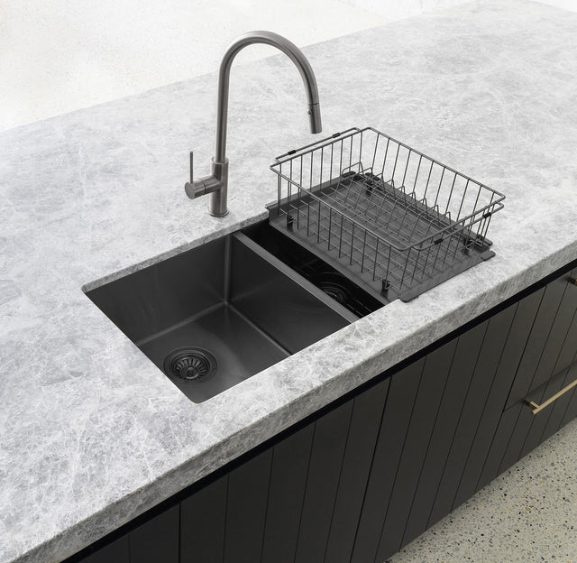 Lavello Dish Rack - Gunmetal Black (SKU: MDR-01-GM) by Meir