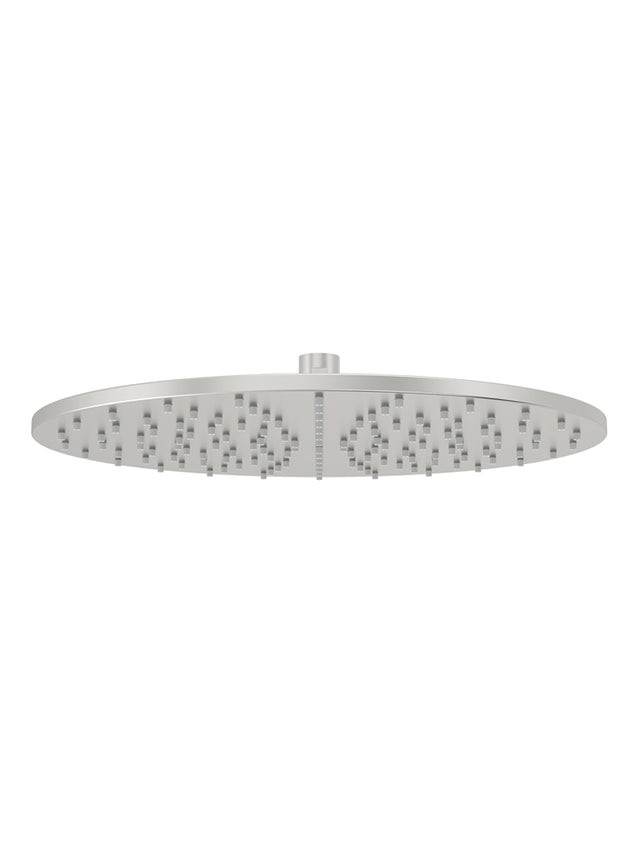 Round Shower Rose 300mm - PVD Brushed Nickel (SKU: MH06-PVDBN) by Meir
