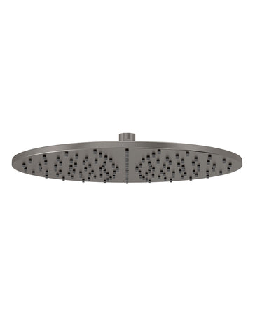 Round Shower Rose 300mm - Shadow Gunmetal