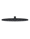 Round Shower Rose 300mm - Matte Black - MH06