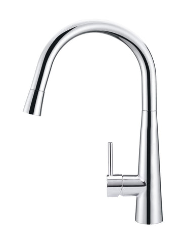 Pull Out Kitchen Mixer - Polished Chrome