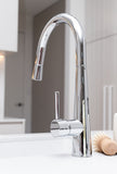 Pull Out Kitchen Mixer - Polished Chrome - MK07-C