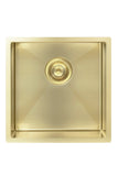 Lavello Kitchen Sink - Single Bowl 450 x 450 - Brushed Bronze Gold - MKSP-S450450-BB