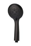 Round Hand Shower Three-Function - Matte Black - MP01-B