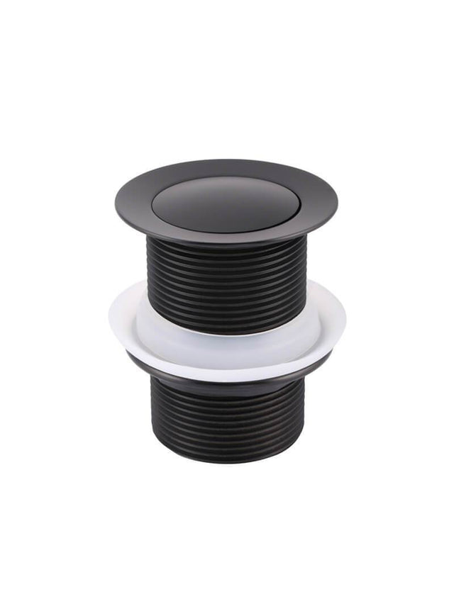 40mm Pop Up Waste - No Overflow / Unslotted - Matte Black (SKU: MP04-B40) by Meir