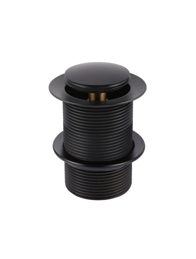 40mm Pop Up Waste - No Overflow / Unslotted - Matte Black (SKU: MP04-B40) by Meir