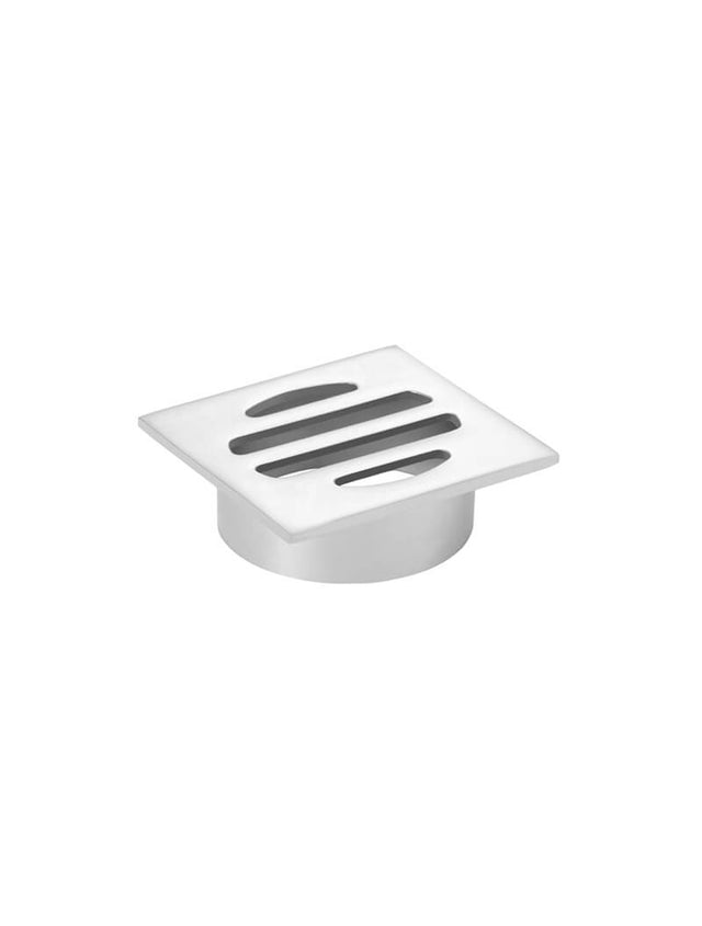 Square Floor Grate Shower Drain 50mm outlet - Default Title (SKU: MP06-50-C) by Meir