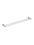 Round Double Towel Rail 900mm - Polished Chrome - MR01-R90-C