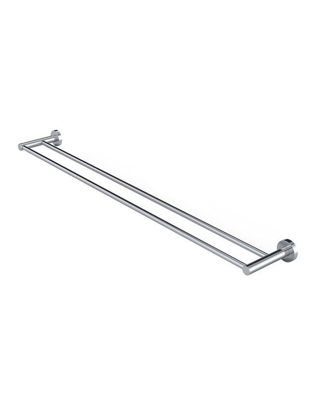 Round Double Towel Rail 900mm - Polished Chrome (SKU: MR01-R90-C) by Meir