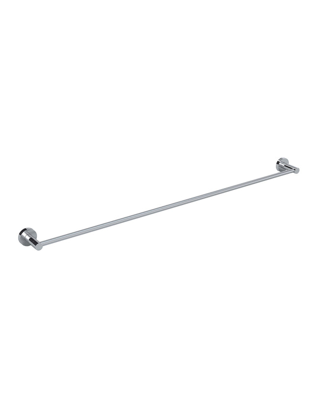 Round Single Towel Rail - Polished Chrome (SKU: MR01-SR90-C) by Meir