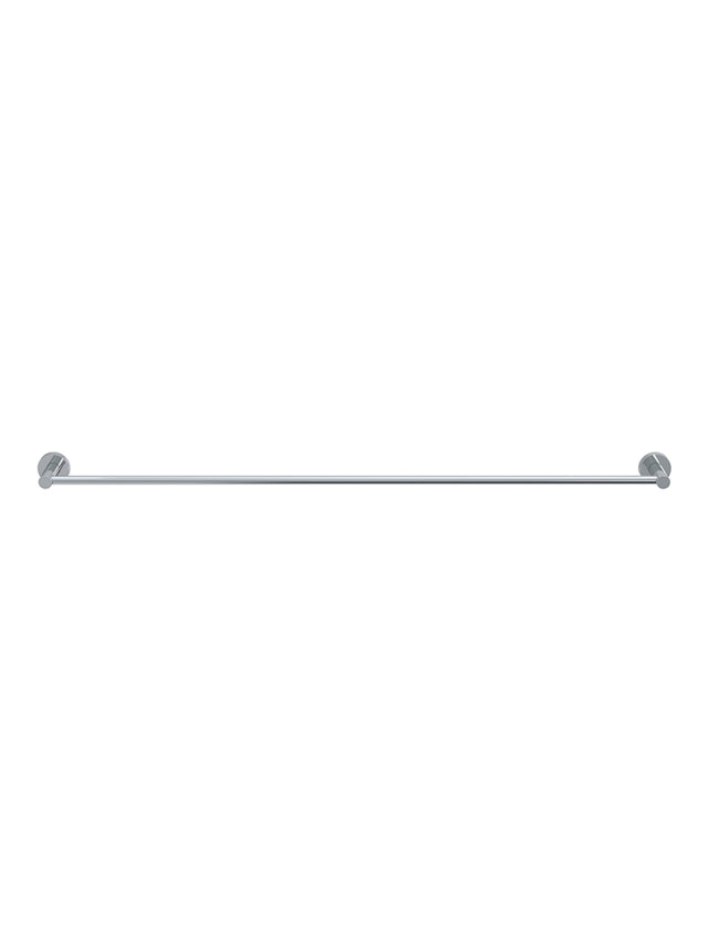 Round Single Towel Rail - Polished Chrome (SKU: MR01-SR90-C) by Meir