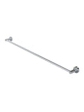 Round Single Towel Rail - Polished Chrome - MR01-SR90-C