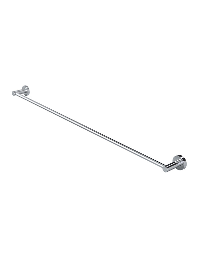 Round Single Towel Rail - Polished Chrome (SKU: MR01-SR90-C) by Meir