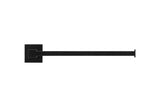 Square Guest Towel Rail - Matte Black - MR05