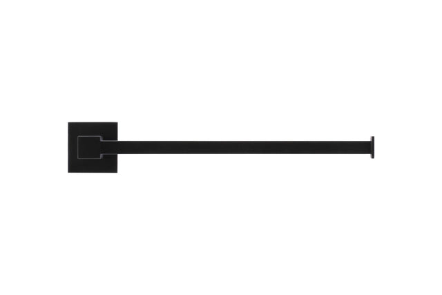Square Guest Towel Rail - Matte Black (SKU: MR05) by Meir