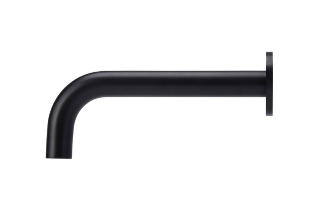 Universal Round Curved Spout - Matte Black (SKU: MS05) by Meir