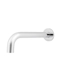 Universal Round Curved Spout - Polished Chrome - MS05-C