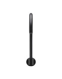 Round High-Rise Swivel Wall Spout - Matte Black - MS07