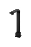 Square High-Rise Swivel Hob Spout - Matte Black - MS09