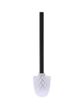 Round Toilet Brush & Holder - Matte Black (SKU:MTO01-R) by Meir - MTO01-R